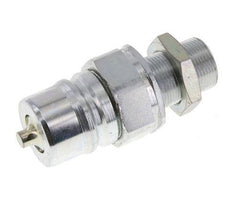 Acero DN 25 Acoplamiento hidráulico Tapón 18 mm L Anillo de compresión Mampara ISO 7241-1 A/8434-1 D 34,3mm