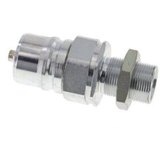 Acero DN 25 Acoplamiento hidráulico Tapón 18 mm L Anillo de compresión Mampara ISO 7241-1 A/8434-1 D 34,3mm