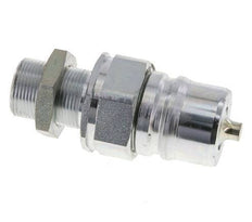 Acero DN 25 Acoplamiento hidráulico Tapón 18 mm L Anillo de compresión Mampara ISO 7241-1 A/8434-1 D 34,3mm