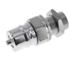 Acero DN 25 Acoplamiento hidráulico Tapón 22 mm L Anillo de compresión Mampara ISO 7241-1 A/8434-1 D 34,3mm