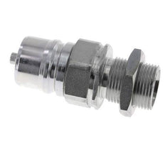 Acero DN 25 Acoplamiento hidráulico Tapón 22 mm L Anillo de compresión Mampara ISO 7241-1 A/8434-1 D 34,3mm