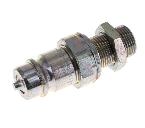 Acero DN 12.5 Acoplamiento hidráulico Tapón 12 mm S Anillo de compresión Mampara ISO 7241-1 A/8434-1 D 20.5mm