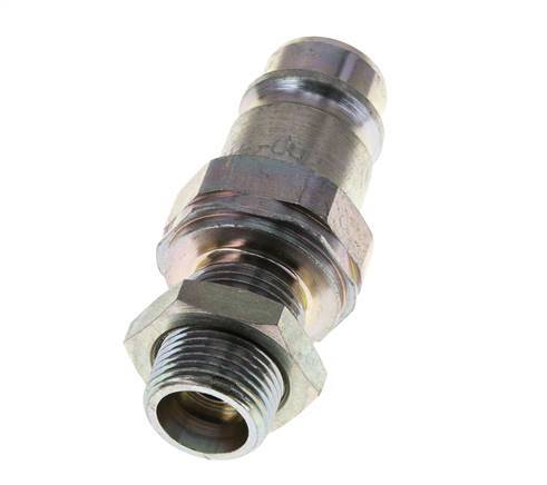 Acero DN 12.5 Acoplamiento hidráulico Tapón 12 mm S Anillo de compresión Mampara ISO 7241-1 A/8434-1 D 20.5mm
