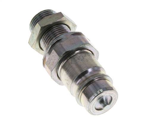 Acero DN 12.5 Acoplamiento hidráulico Tapón 12 mm S Anillo de compresión Mampara ISO 7241-1 A/8434-1 D 20.5mm