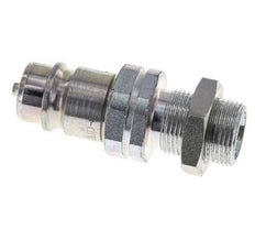 Acero DN 12,5 Acoplamiento hidráulico Tapón 14 mm S Anillo de compresión Mampara ISO 7241-1 A/8434-1 D 20,5mm