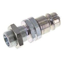 Acero DN 12,5 Acoplamiento hidráulico Tapón 14 mm S Anillo de compresión Mampara ISO 7241-1 A/8434-1 D 20,5mm
