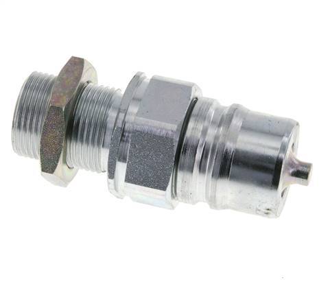 Acero DN 25 Acoplamiento hidráulico Tapón 20 mm S Anillo de compresión Mampara ISO 7241-1 A/8434-1 D 34,3mm