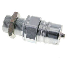 Acero DN 25 Acoplamiento hidráulico Tapón 20 mm S Anillo de compresión Mampara ISO 7241-1 A/8434-1 D 34,3mm