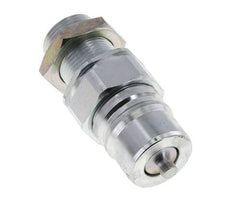 Acero DN 25 Acoplamiento hidráulico Tapón 20 mm S Anillo de compresión Mampara ISO 7241-1 A/8434-1 D 34,3mm