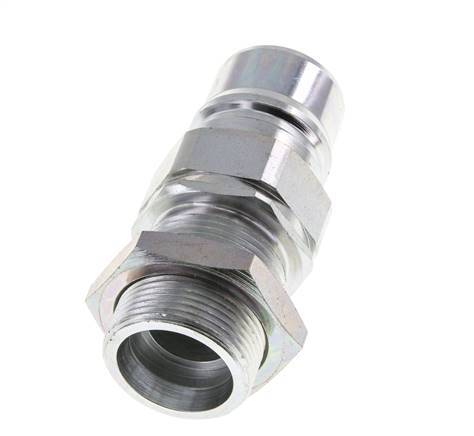 Acero DN 25 Acoplamiento hidráulico Tapón 25 mm S Anillo de compresión Mampara ISO 7241-1 A/8434-1 D 34,3mm