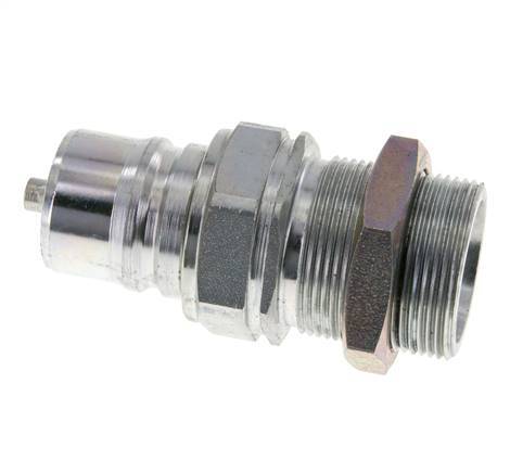 Acero DN 25 Acoplamiento hidráulico Tapón 30 mm S Anillo de compresión Mampara ISO 7241-1 A/8434-1 D 34,3mm
