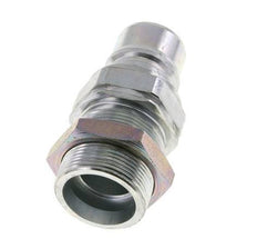 Acero DN 25 Acoplamiento hidráulico Tapón 30 mm S Anillo de compresión Mampara ISO 7241-1 A/8434-1 D 34,3mm