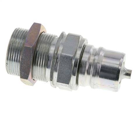 Acero DN 25 Acoplamiento hidráulico Tapón 30 mm S Anillo de compresión Mampara ISO 7241-1 A/8434-1 D 34,3mm