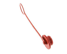 Tapa de protección contra el polvo de plástico de 54 mm para el enchufe ISO 7241-1 A [2 piezas]
