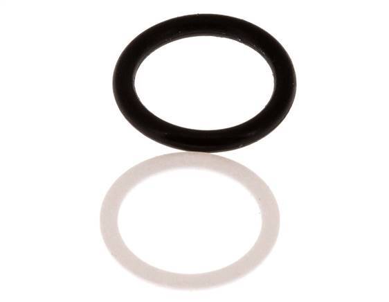 Juego de juntas de PTFE/NBR para acoplamiento hidráulico ISO 7241-1 A (16 mm y 31 mm) [2 piezas]