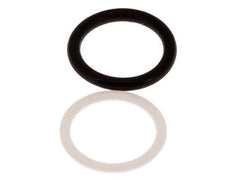 Juego de juntas de PTFE/NBR para acoplamiento hidráulico ISO 7241-1 A (16 mm y 31 mm) [2 piezas]