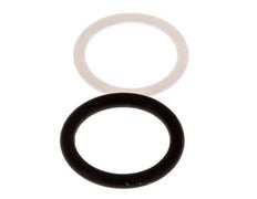Juego de juntas de PTFE/NBR para acoplamiento hidráulico ISO 7241-1 A (16 mm y 31 mm) [2 piezas]