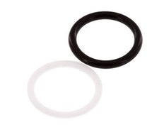 Juego de juntas de PTFE/NBR para acoplamiento hidráulico ISO 7241-1 A (17,3 mm y 31 mm) [5 piezas]