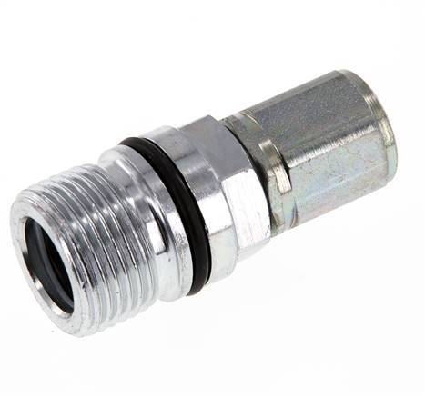 Acero DN 10 Acoplamiento hidráulico Toma M16x1,5 Rosca hembra ISO 14541 D M28 x 2