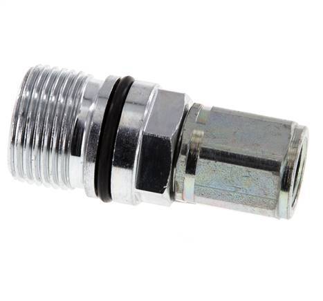 Acero DN 10 Acoplamiento hidráulico Toma M16x1,5 Rosca hembra ISO 14541 D M28 x 2