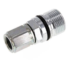 Acero DN 10 Acoplamiento hidráulico Toma M16x1,5 Rosca hembra ISO 14541 D M28 x 2