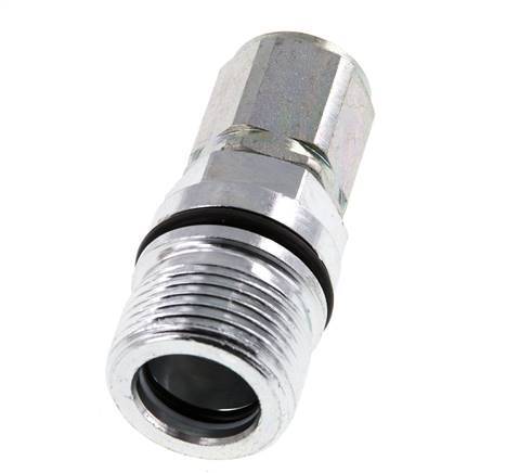 Acero DN 10 Acoplamiento hidráulico Toma M16x1,5 Rosca hembra ISO 14541 D M28 x 2