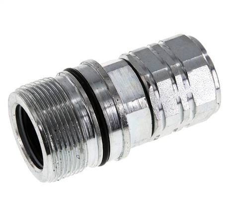 Acero DN 20 Acoplamiento hidráulico Toma M22x1,5 Rosca hembra ISO 14541 D M42 x 2