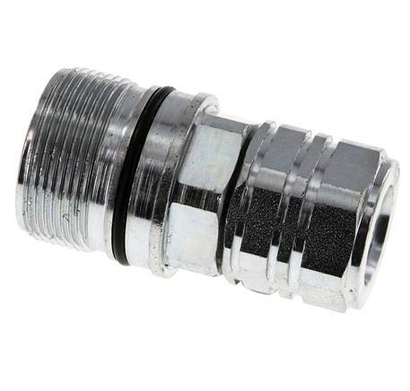 Acero DN 20 Acoplamiento hidráulico Toma M22x1,5 Rosca hembra ISO 14541 D M42 x 2