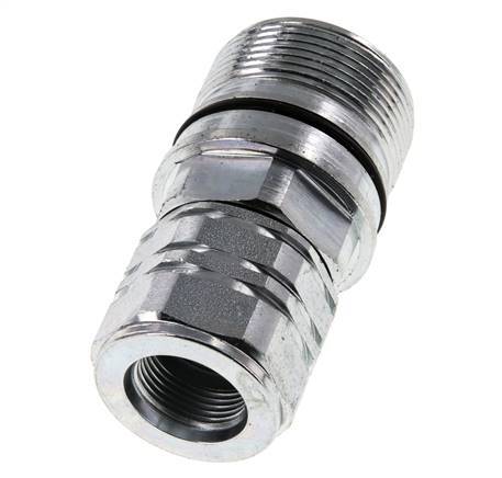 Acero DN 20 Acoplamiento hidráulico Toma M22x1,5 Rosca hembra ISO 14541 D M42 x 2