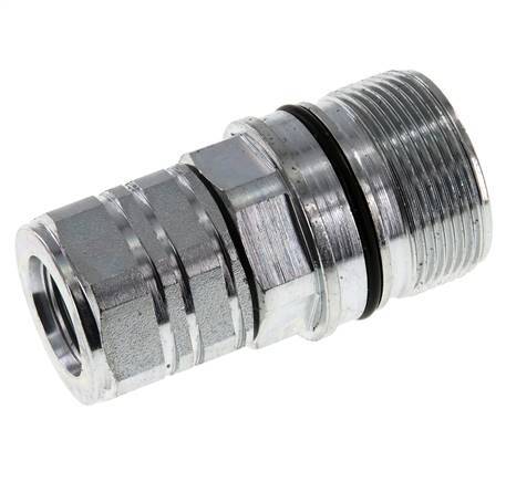Acero DN 20 Acoplamiento hidráulico Toma M22x1,5 Rosca hembra ISO 14541 D M42 x 2