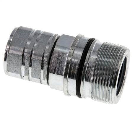 Acero DN 20 Acoplamiento hidráulico Toma M22x1,5 Rosca hembra ISO 14541 D M42 x 2