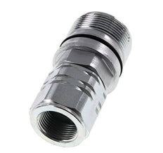 Acoplamiento hidráulico de acero DN 20 Enchufe G 3/4 pulgadas Rosca hembra ISO 14541 D M42 x 2
