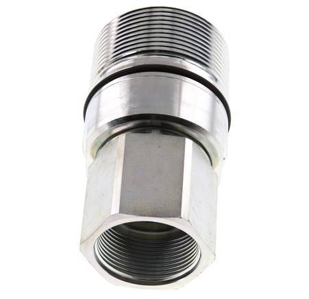 Acero DN 31,5 Acoplamiento hidráulico Enchufe G 1 1/2 pulgadas Rosca hembra D M70 x 3