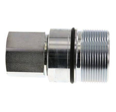 Acero DN 31,5 Acoplamiento hidráulico Enchufe G 1 1/2 pulgadas Rosca hembra D M70 x 3
