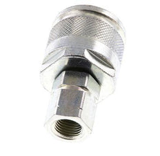 Acero DN 6.3 Acoplamiento hidráulico Enchufe G 1/4 pulgada Rosca hembra ISO 14541 D M24 x 2