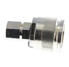Acero DN 6.3 Acoplamiento hidráulico Enchufe G 1/4 pulgada Rosca hembra ISO 14541 D M24 x 2
