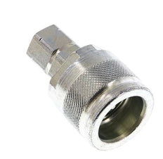 Acero DN 6.3 Acoplamiento hidráulico Enchufe G 1/4 pulgada Rosca hembra ISO 14541 D M24 x 2