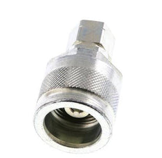 Acero DN 6.3 Acoplamiento hidráulico Enchufe G 1/4 pulgada Rosca hembra ISO 14541 D M24 x 2