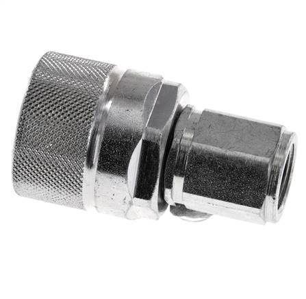 Acero DN 10 Acoplamiento hidráulico Enchufe M16x1,5 Rosca hembra ISO 14541 D M28 x 2
