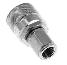 Acero DN 10 Acoplamiento hidráulico Enchufe M16x1,5 Rosca hembra ISO 14541 D M28 x 2