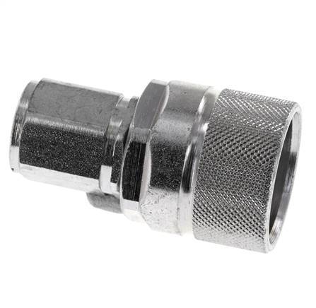Acero DN 10 Acoplamiento hidráulico Enchufe M16x1,5 Rosca hembra ISO 14541 D M28 x 2