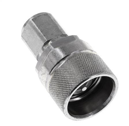 Acero DN 10 Acoplamiento hidráulico Enchufe M16x1,5 Rosca hembra ISO 14541 D M28 x 2
