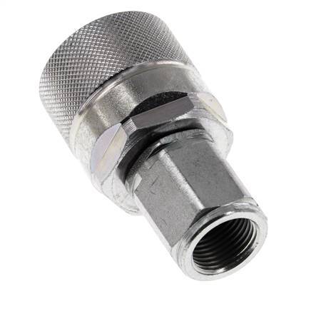 Acero DN 10 Acoplamiento hidráulico Enchufe G 3/8 pulgadas rosca hembra ISO 14541 D M28 x 2