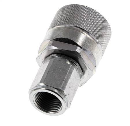 Acero DN 10 Acoplamiento hidráulico Enchufe G 3/8 pulgadas rosca hembra ISO 14541 D M28 x 2