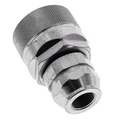 Acero DN 12,5 Acoplamiento hidráulico Tapón G 3/8 pulgadas rosca hembra ISO 14541 D M36 x 2
