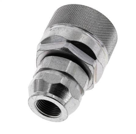 Acero DN 12,5 Acoplamiento hidráulico Tapón G 3/8 pulgadas rosca hembra ISO 14541 D M36 x 2