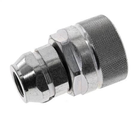 Acero DN 12,5 Acoplamiento hidráulico Tapón G 3/8 pulgadas rosca hembra ISO 14541 D M36 x 2