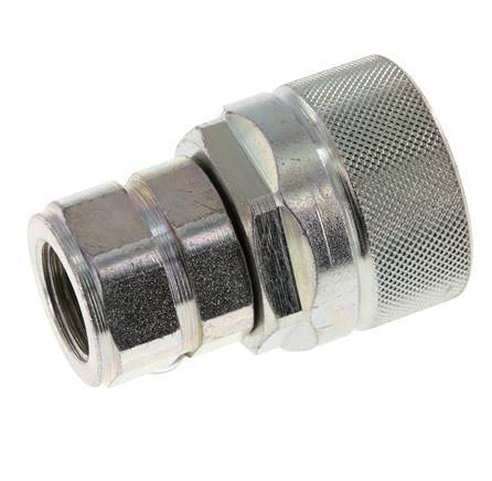 Acero DN 12,5 Acoplamiento hidráulico Enchufe G 1/2 pulgada Roscas hembra ISO 14541 D M36 x 2