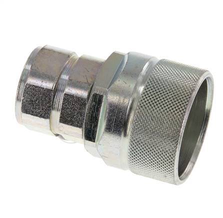 Acero DN 12,5 Acoplamiento hidráulico Enchufe G 1/2 pulgada Roscas hembra ISO 14541 D M36 x 2