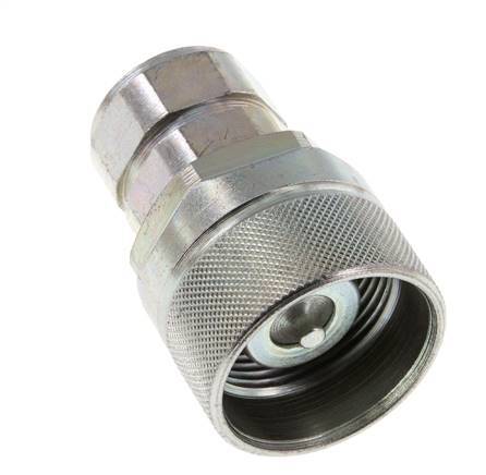 Acero DN 12,5 Acoplamiento hidráulico Enchufe G 1/2 pulgada Roscas hembra ISO 14541 D M36 x 2